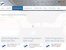 Tablet Screenshot of fluglehrerteam.de